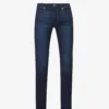 Paige Federal Straight-leg Mid-rise Stretch-denim Jeans
