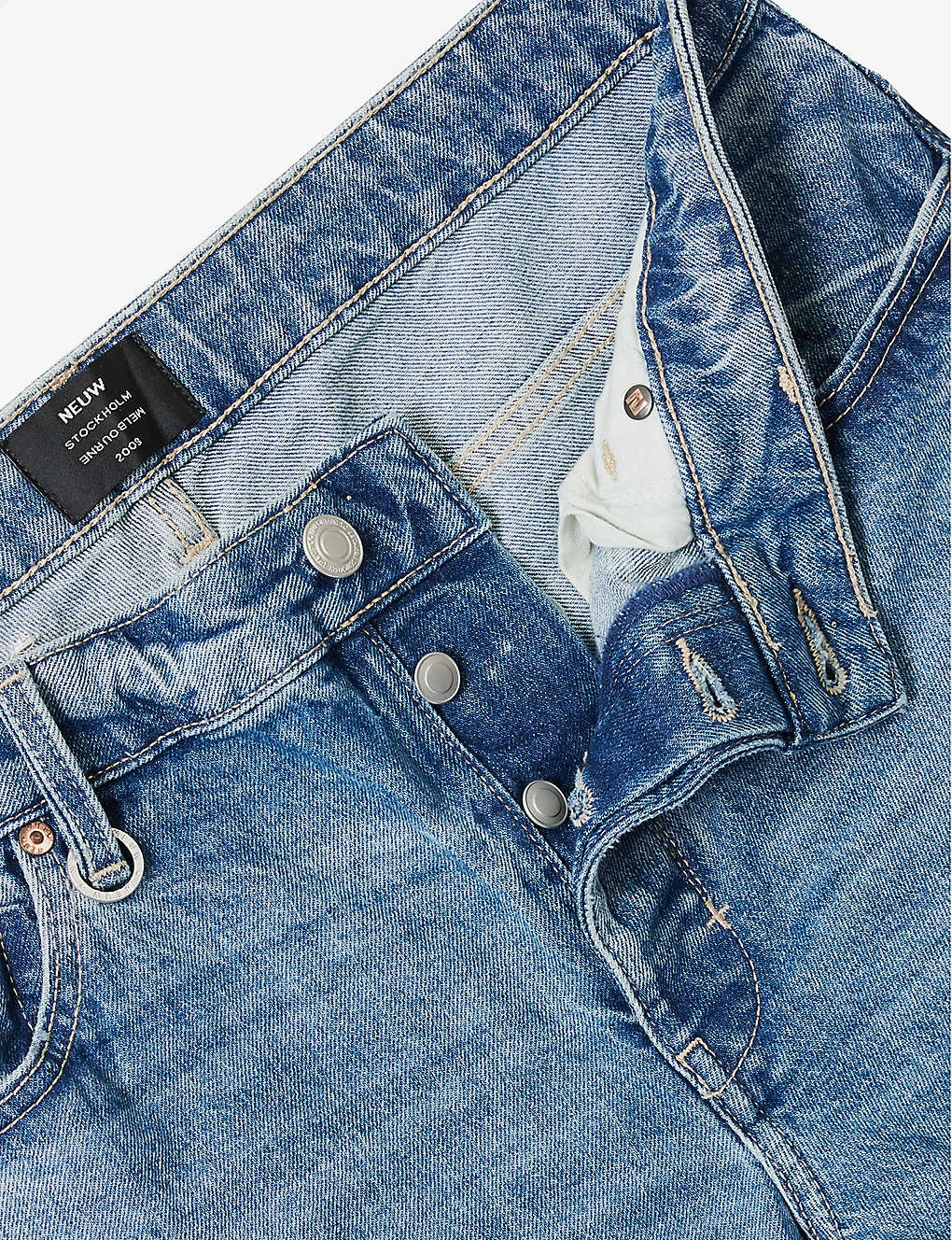 NEUW Lou Slim Slim-fit Stretch-denim Jeans - Image 6