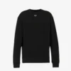 Prada Brand-plaque Relaxed-fit Cotton-jersey Sweatshirt