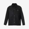 Prada Re-Nylon Brand-plaque Padded Recycled-polyamide Overshirt