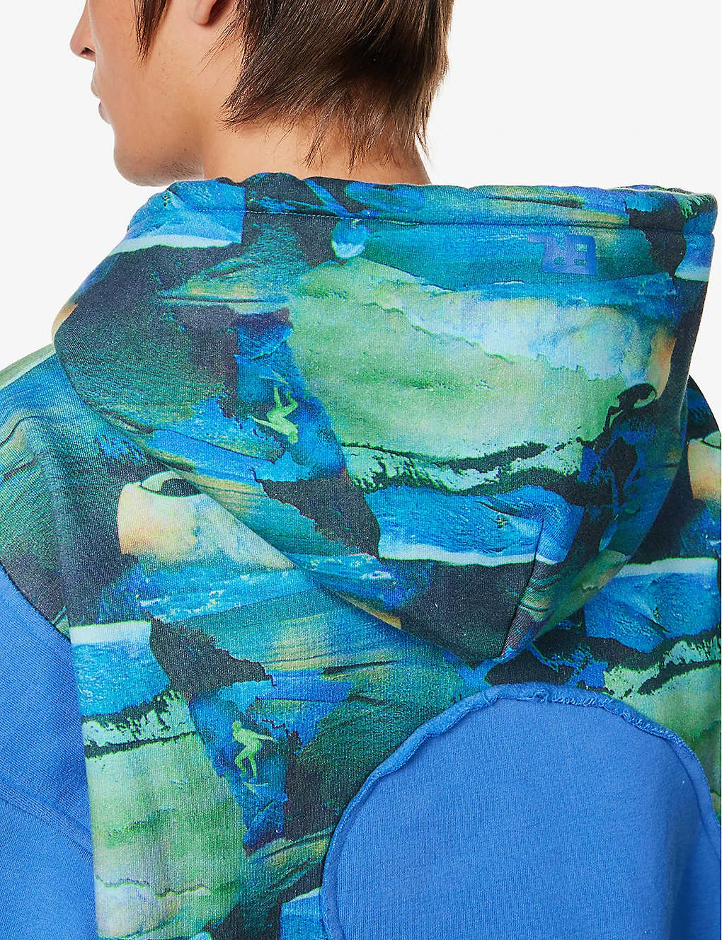 ERL Swirl Graphic-print Cotton-blend Hoody - Image 5