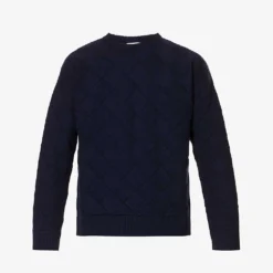 Bottega Veneta Braided Relaxed-fit Wool-blend Jumper