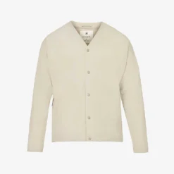 Snow Peak Active Comfort V-neck Regular-fit Shell Cardigan