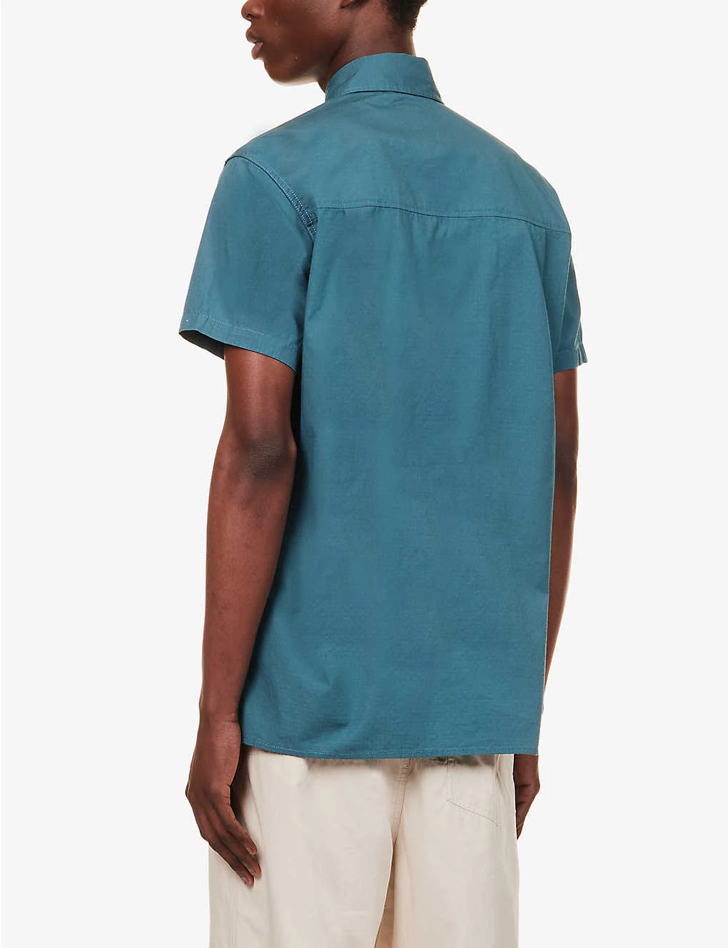 Snow Peak Takibi Ripstop Regular-fit Cotton-blend Shirt - Image 4