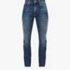 Nudie Jeans Lean Dean Tapered-leg Mid-rise Stretch-denim Jeans