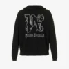Palm Angels Logo-embroidered Oversized Cotton-jersey Hoody