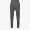 Palm Angels Brand-embroidered Zipped-hem Woven Jogging Bottoms