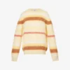 Etro Crewneck Striped-pattern Wool-blend Jumper