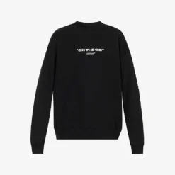 On-The-Go Crewneck Cotton-jersey Sweatshirt