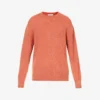 Arrow-knit Crewneck Wool-blend Jumper