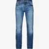 7 For All Mankind The Straight Ramble Straight-leg Regular-fit Stretch-denim Jeans