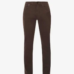 7 For All Mankind Slimmy Brand-patch Regular-fit Stretch-denim Jeans