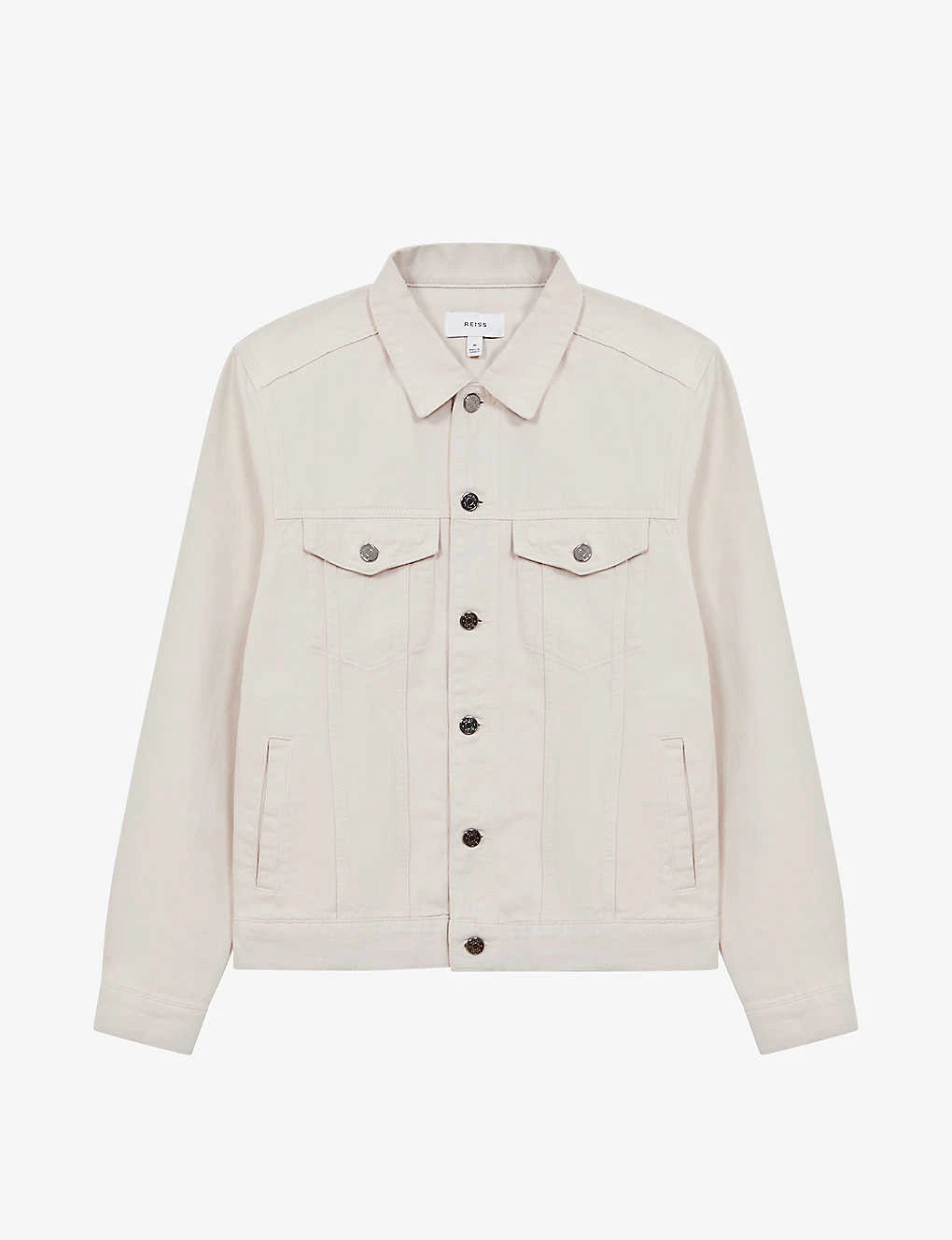 Reiss Renwick Patch-pocket Denim Jacket