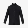 CORNELIANI Unconstructed Patch-pocket Regular-fit Wool And Cashmere Blend Jacket