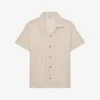 Reiss Scorpio Crochet Cotton-blend T-shirt