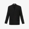 Valentino Double-breasted Peak-lapel Relaxed-fit Wool Jacket