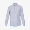 Sunspel Striped Regular-fit Linen Shirt