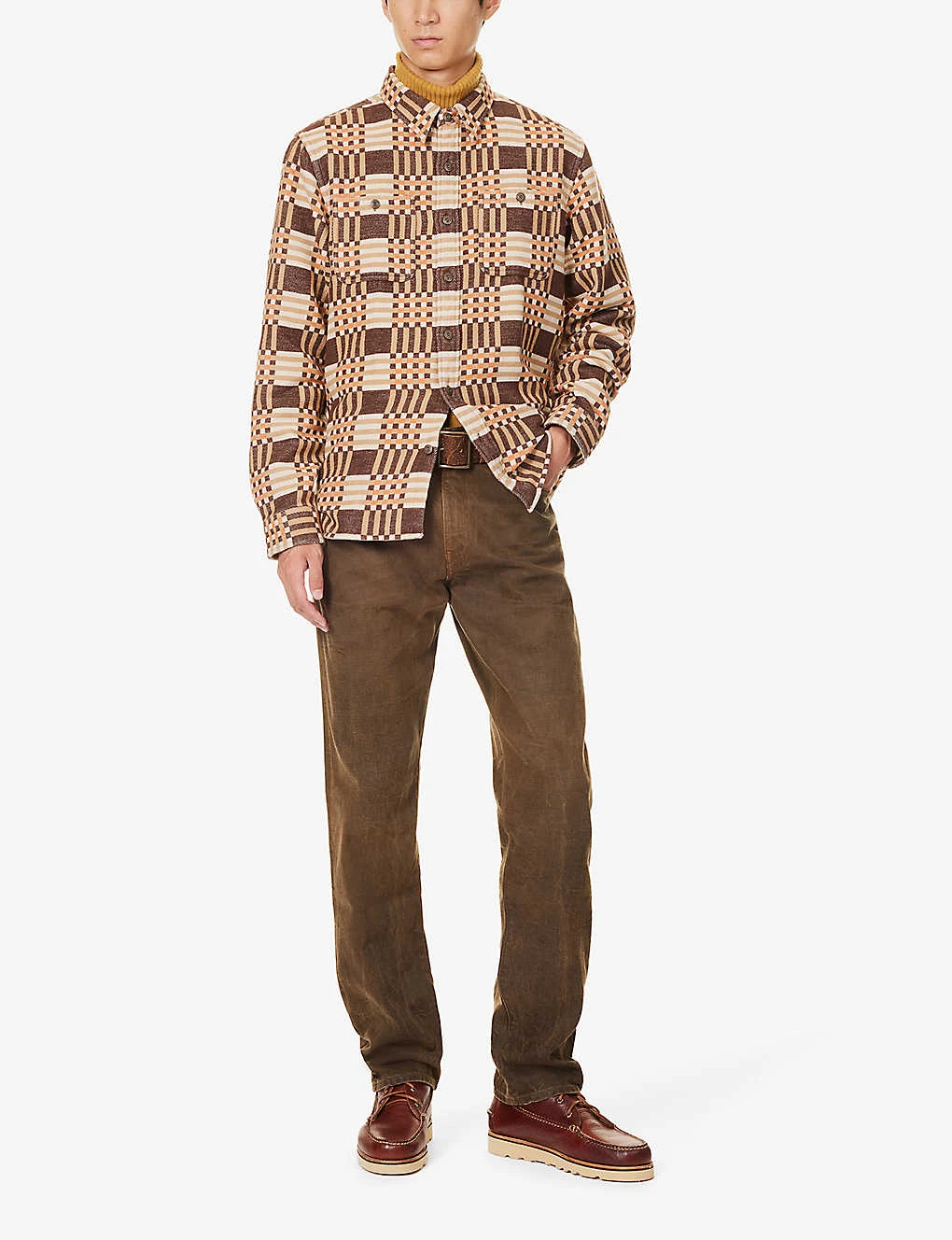 Cody Check-print Cotton-knit Shirt - Image 2