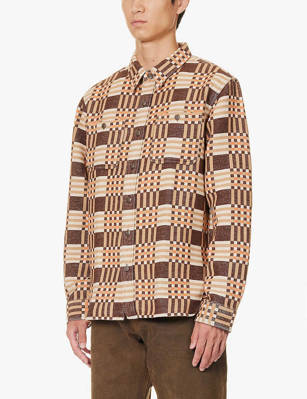 Cody Check-print Cotton-knit Shirt - Image 3
