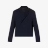 Lanvin Essential Notched-lapel Boxy-fit Wool Jacket