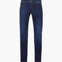 Replay Rocco Regular-fit Straight-leg Stretch-denim Jeans