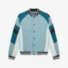 THE KOOPLES Patchwork Ribbed-hem Woven Jacket