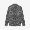 THE KOOPLES Graphic-print Comfort-fit Woven Shirt