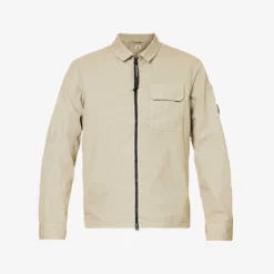 Brand-patch Relaxed-fit Cotton Shirt