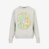 Billionaire Boys Club Heat Map Helmet Graphic-print Cotton-jersey Sweatshirt