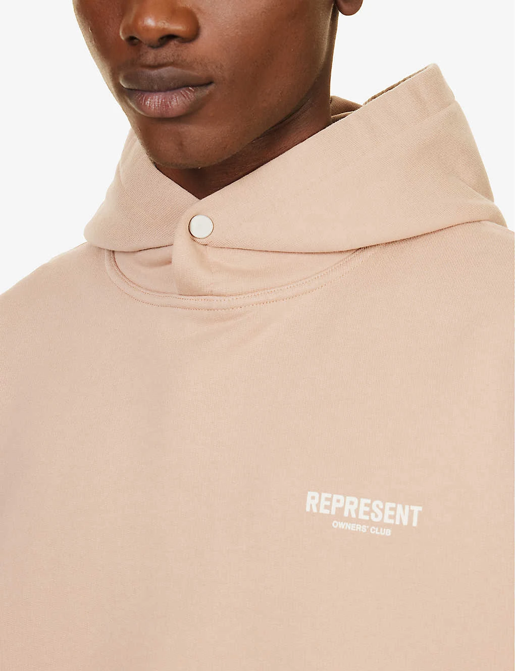 Represent Owners' Club Logo-print Cotton-jersey Hoody - Image 5