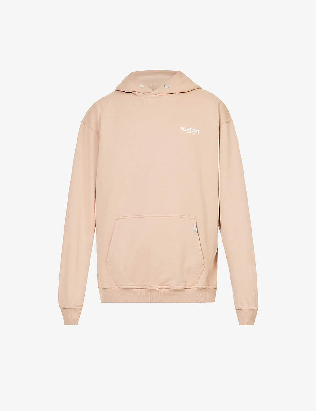 Represent Owners' Club Logo-print Cotton-jersey Hoody