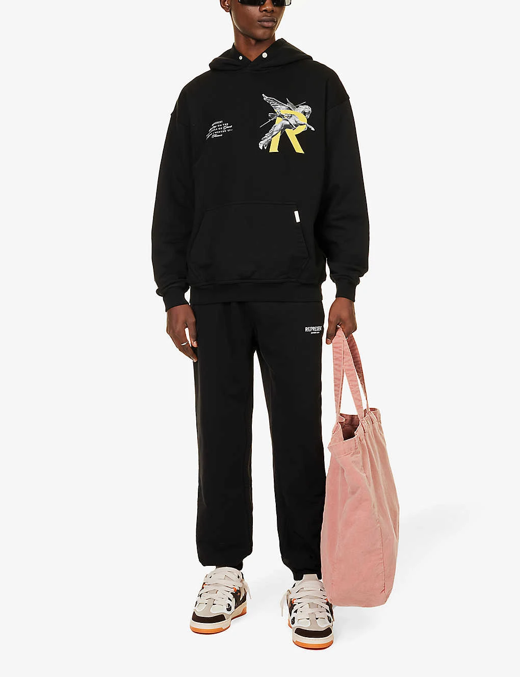 Represent Giants Relaxed-fit Cotton-jersey Hoody - Image 2