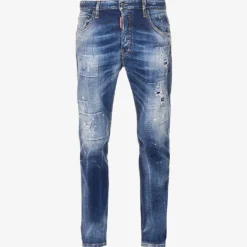 DSQUARED2 Skater Slim-fit Tapered-leg Stretch-denim Jeans