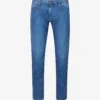 Emporio Armani Straight-leg Slim-fit Stretch-denim Jeans