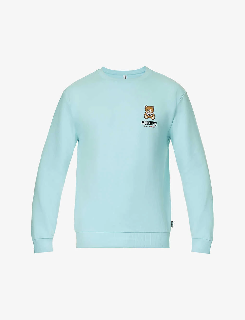 MOSCHINO Toy Bear Graphic-print Stretch-cotton Pyjama Top